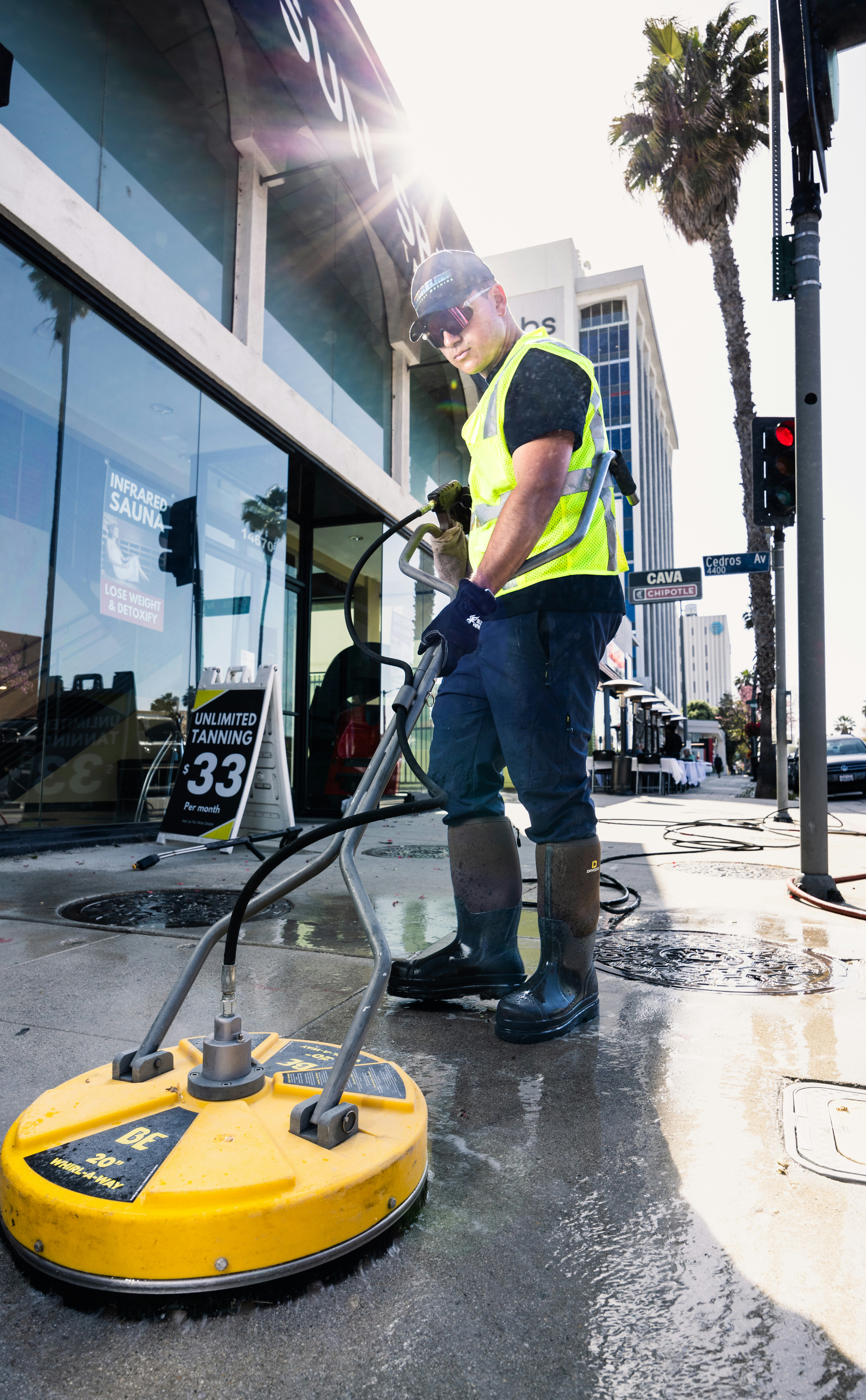Commercial cleaning